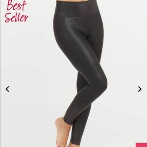 Spanx Faux Leather Leggings